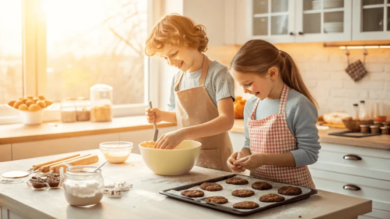 Soft Chocolate Chip Cookies with Kids