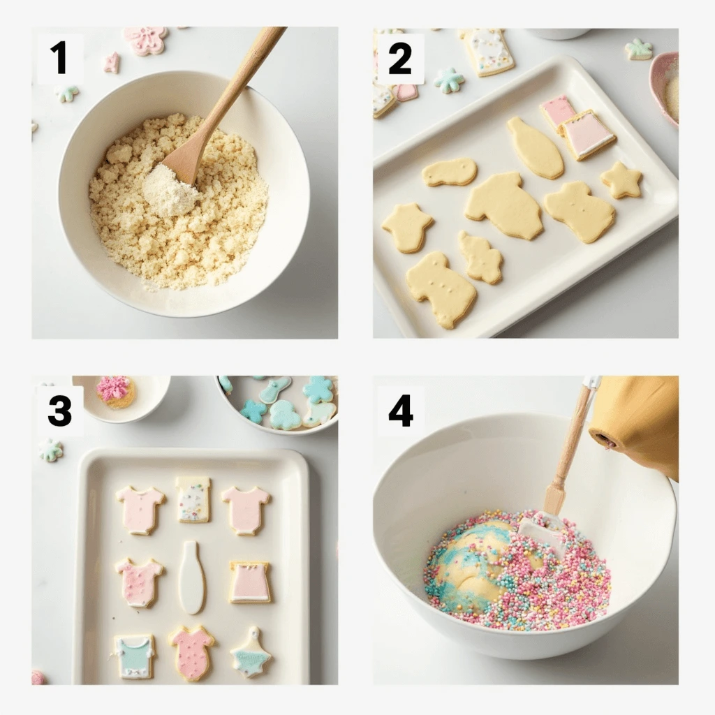 baby shower cookies