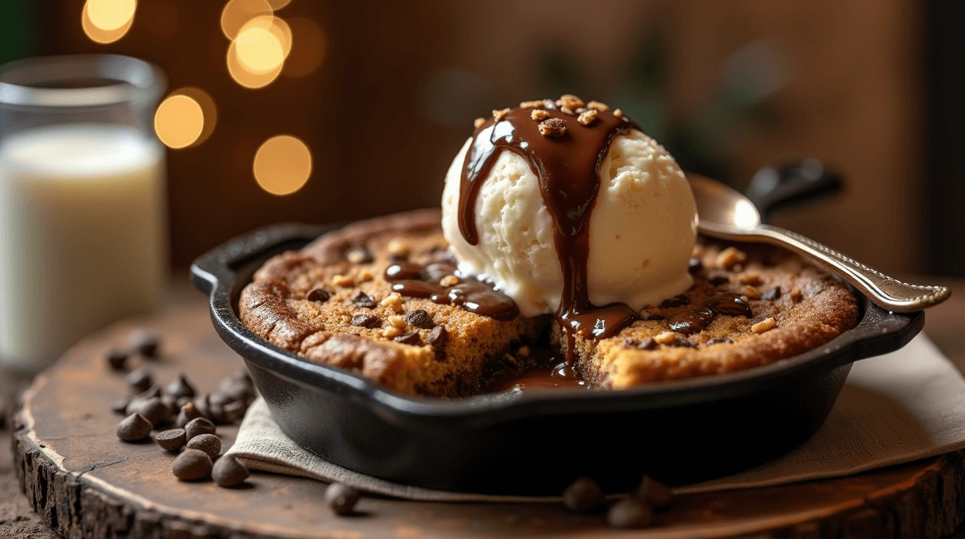 Mini Skillet Cookie Sensation: Relish the Ultimate Comfort Dessert